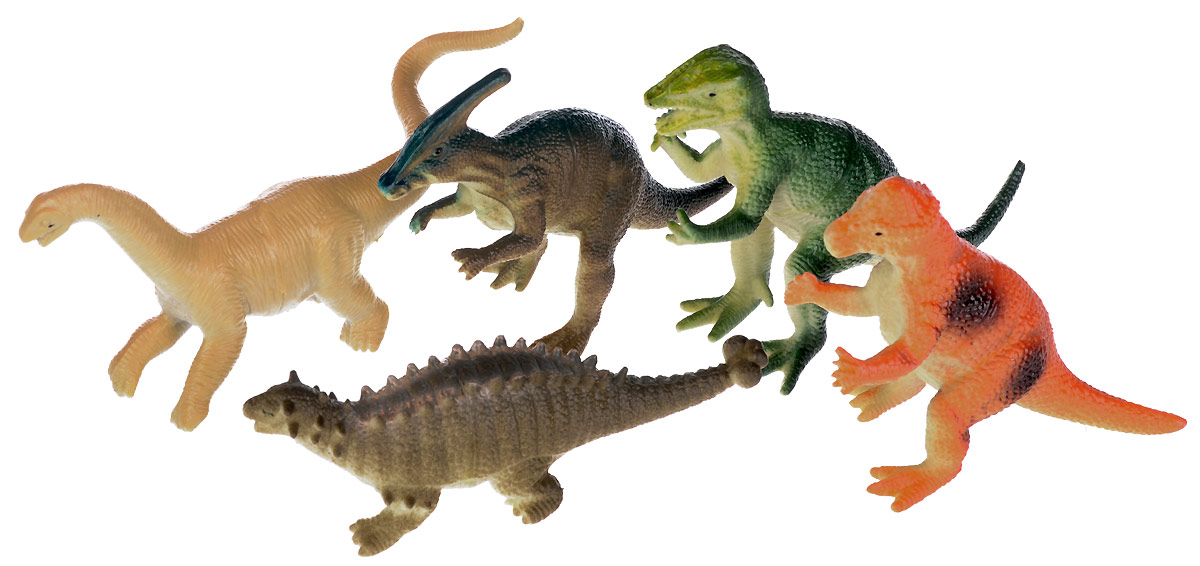 Играем вместе Набор фигурок Динозавры 13 см 5 шт