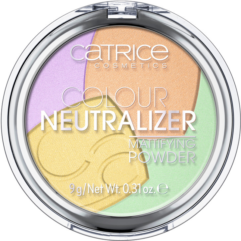 Catrice Компактная пудра мультиколор Colour Neutralizer Mattifying Powder, 010 Natural Balance, 46 г
