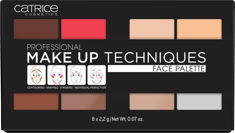 Catrice Палетка для макияжа лица Professional Make Up Techniques Face Palette, 010, 202 г