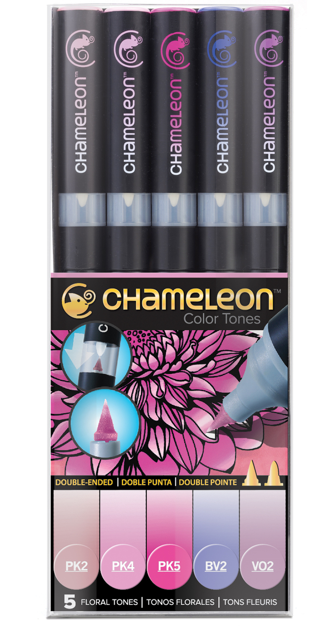 Chameleon Набор маркеров Floral Tones 5 шт