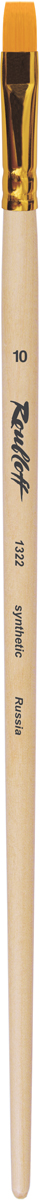 Roubloff Кисть 1322 синтетика плоская № 22 длинная ручка