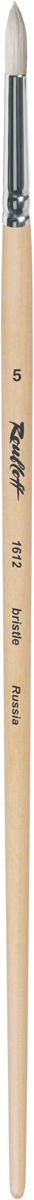 Roubloff Кисть 1612 щетина круглая № 6 длинная ручка