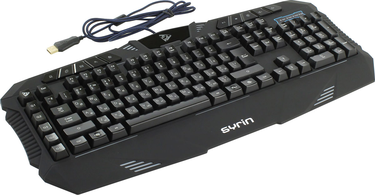 Qcyber Syrin игровая клавиатура