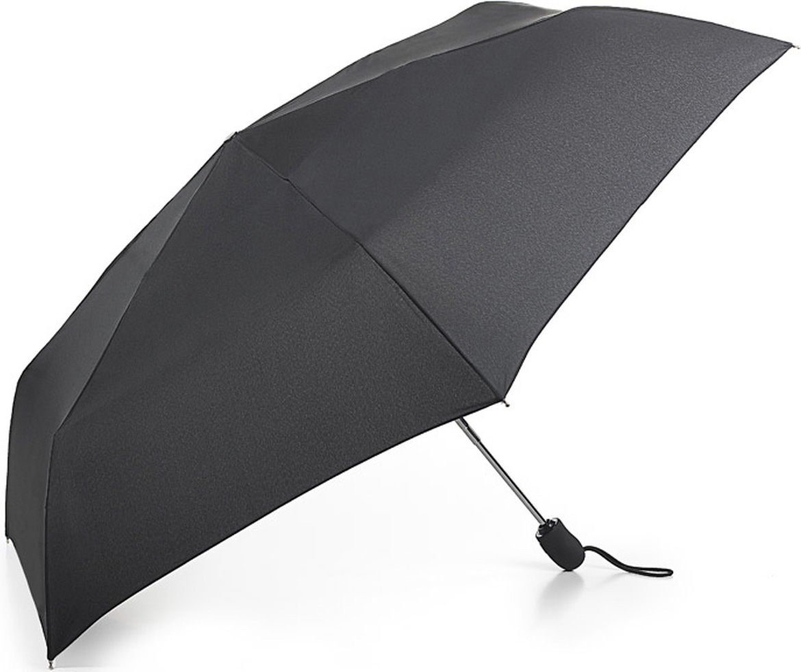 Зонт Fulton, полный автомат, 3 сложения, цвет: черный 710L/01