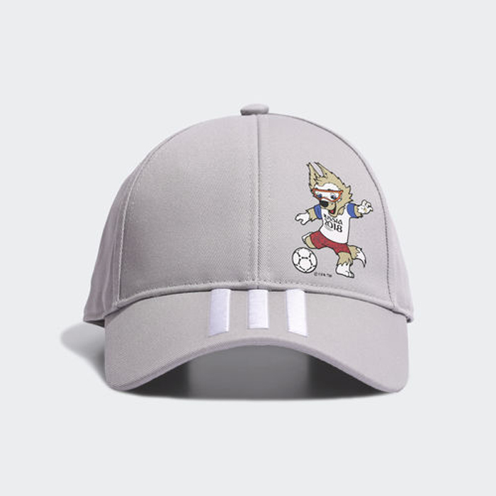 Бейсболка adidas Mascot Cap, цвет: серый. CY8470. Размер 54/55
