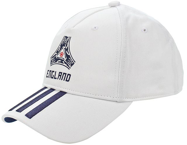 Бейсболка Adidas CF CAP ENG, цвет: белый, синий. CF5194. Размер 60/62