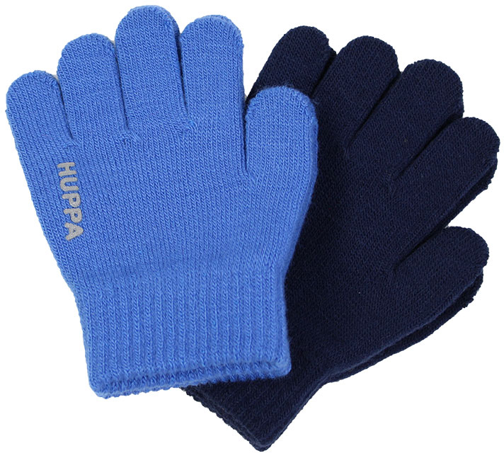 Перчатки детские Huppa Levi 2, цвет: синий. 82050002-00135. Размер 2
