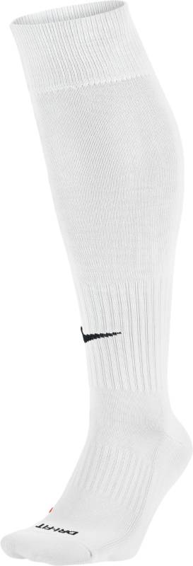 Гетры футбольные Nike Classic, цвет: белый. SX4120-101. Размер XL