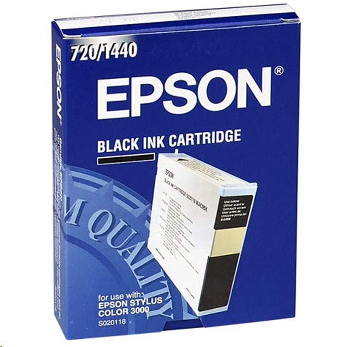 Epson S020118, Black картридж для Stylus Color 3000/Pro 5000