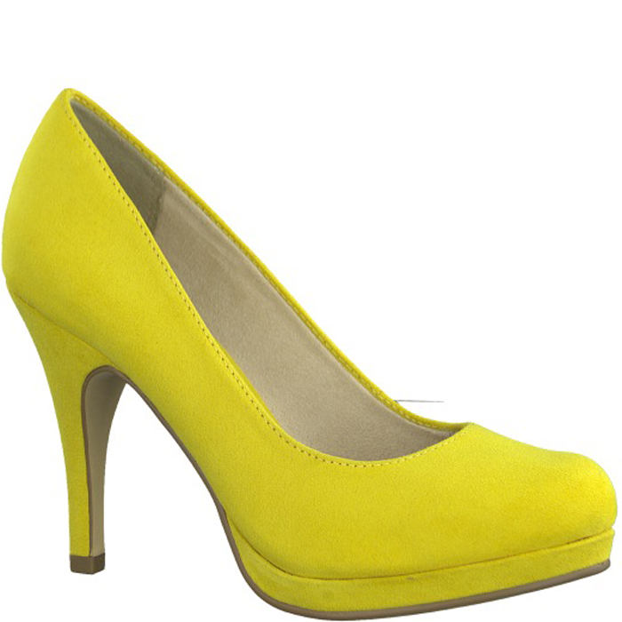 Туфли женские Tamaris, цвет: желтый. 1-1-22407-20-602/215. Размер 35