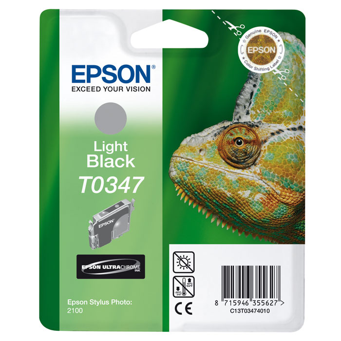 Epson C13T03474010, Grey картридж для Stylus Photo 2100
