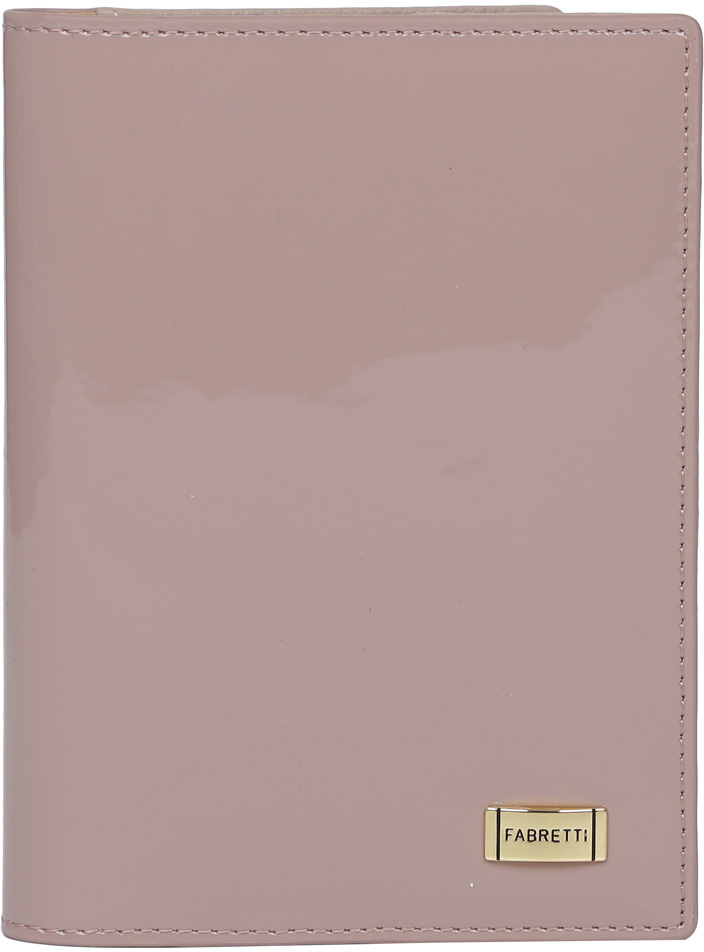 Обложка для документов женская Fabretti, цвет: розовый. 54019-pink L