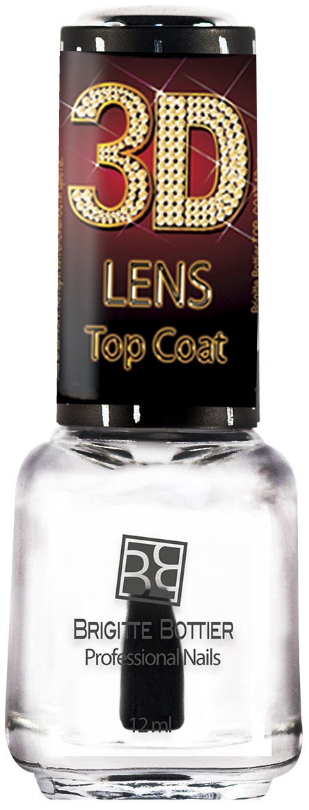 Brigitte Bottier топовое покрытие для ногтей 3D Lens Top, 12 мл