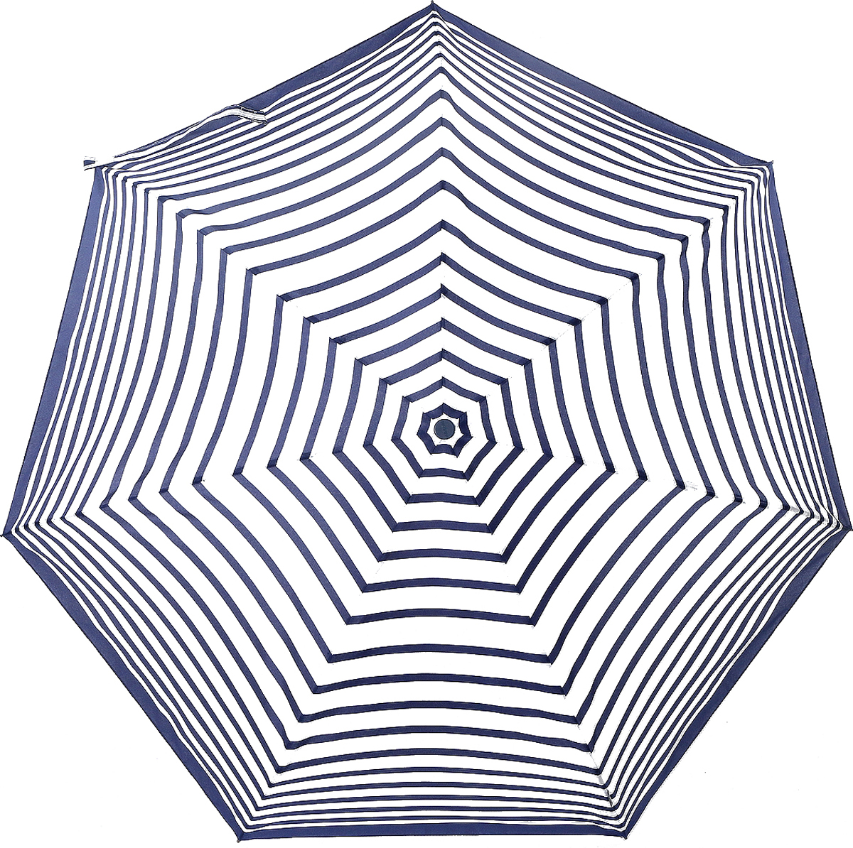 Зонт женский Airton, автомат, 4 сложения, цвет: белый, синий. 4918-113