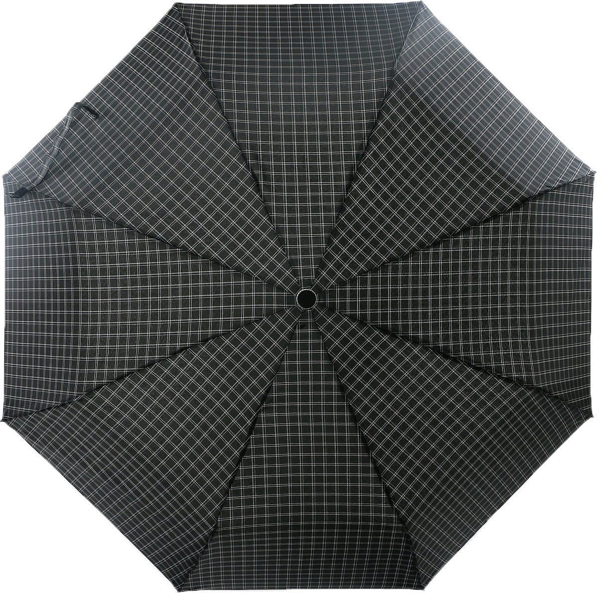 Зонт мужской Magic Rain, автомат, 3 сложения, цвет: черный, белый, серый. 7021-1703