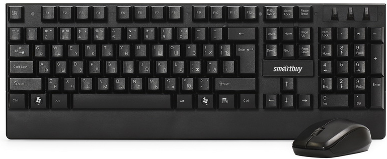 SmartBuy ONE 113347AG, Black клавиатура + мышь