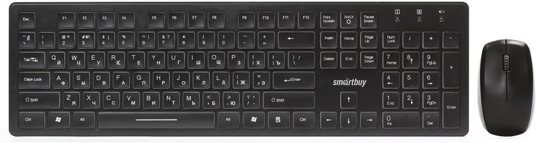 SmartBuy SBC-120333AG, Black клавиатура + мышь
