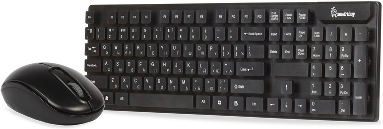 SmartBuy ONE 219330AG, Black клавиатура + мышь