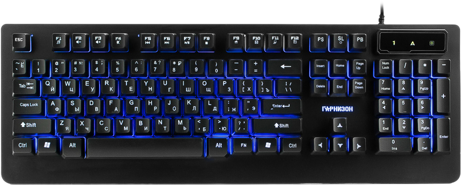 Гарнизон GK-310G, Black игровая клавиатура