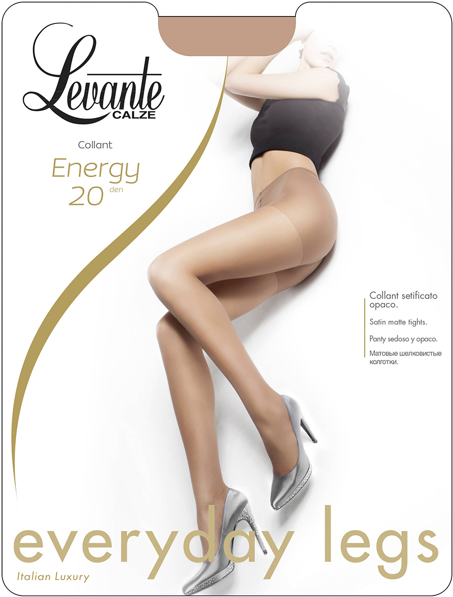 Колготки женские Levante Energy 20, цвет: Naturel (бежевый). Размер 2