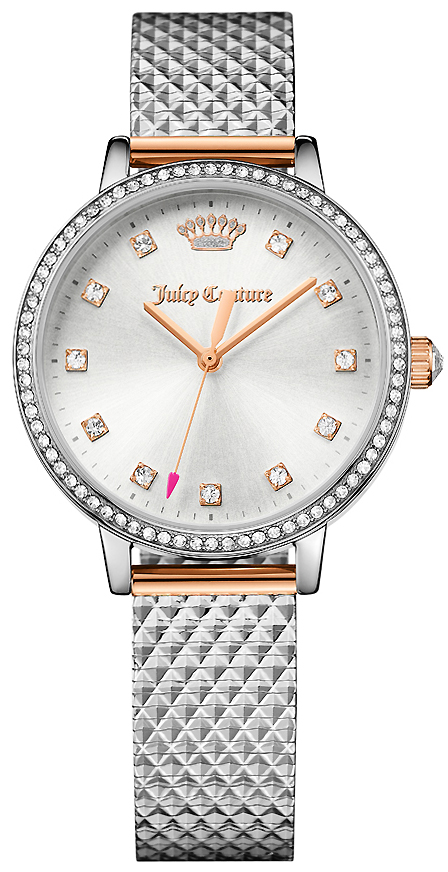 Часы наручные женские Juicy Couture, цвет: серый металлик. 1901612