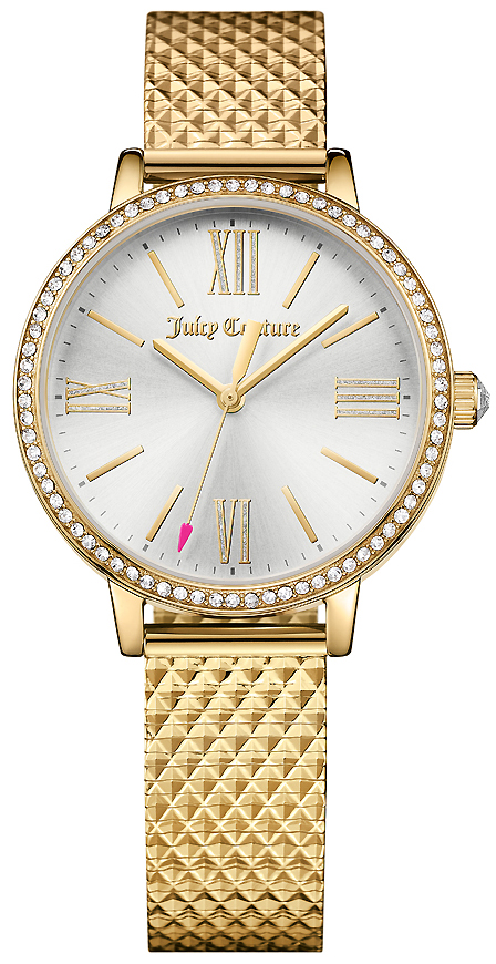 Часы наручные женские Juicy Couture, цвет: золотой. 1901613