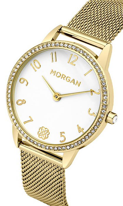 Часы наручные женские Morgan, цвет: золотой. M1261GM