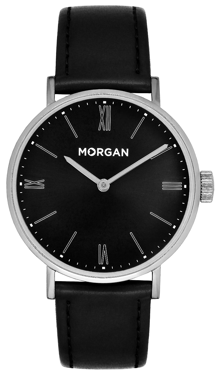 Часы наручные женские Morgan, цвет: черный, серый металлик. MG 002/AA