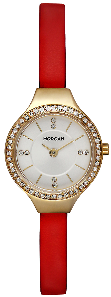 Часы наручные женские Morgan, цвет: красный, золотой. MG 007S/1BL