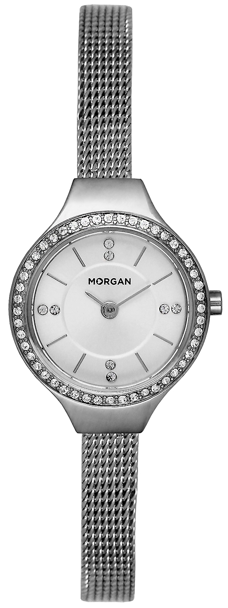 Часы наручные женские Morgan, цвет: серый металлик. MG 007S/FM