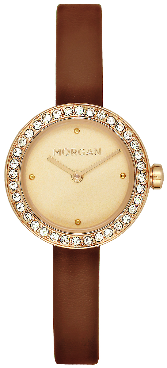 Часы наручные женские Morgan, цвет: золотой, коричневый. MG 008S/1EU