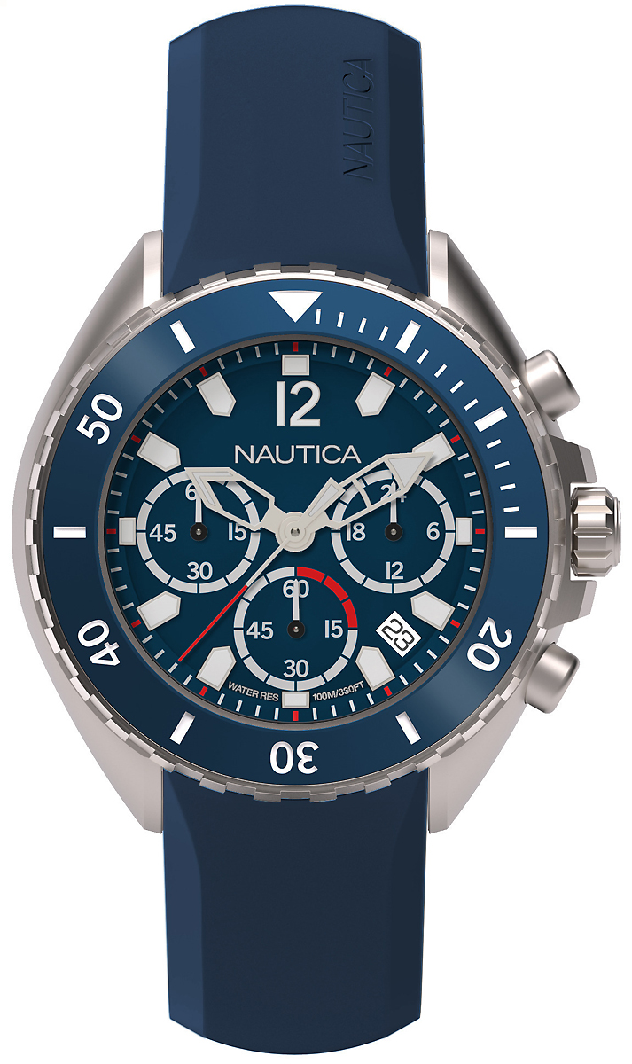 Часы наручные мужские Nautica, цвет: синий. NAPNWP001