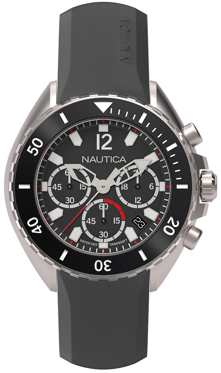 Часы наручные мужские Nautica, цвет: черный. NAPNWP002