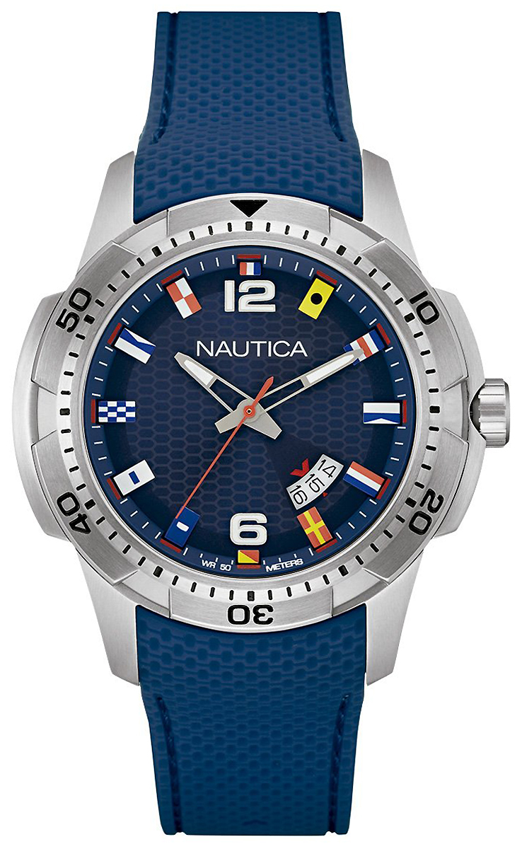Часы наручные мужские Nautica, цвет: синий. NAI13515G