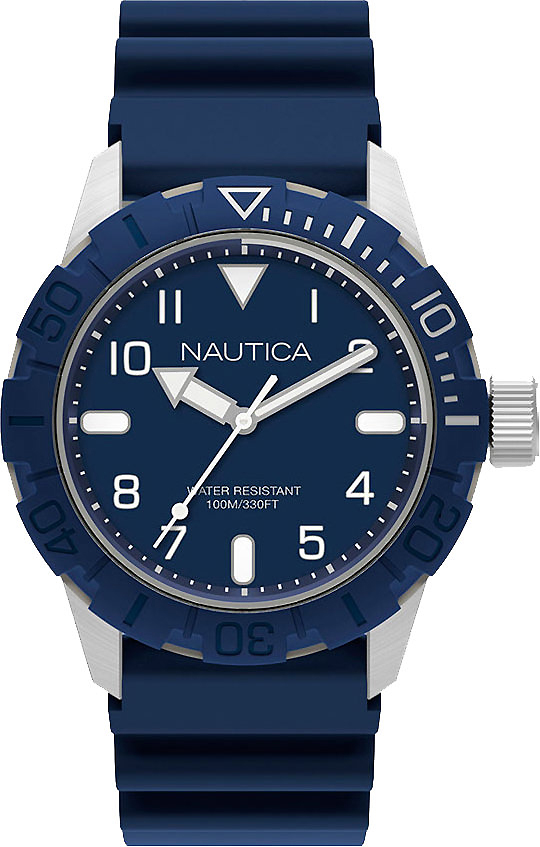 Часы наручные мужские Nautica, цвет: синий. NAD09517G