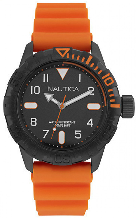 Часы наручные мужские Nautica, цвет: оранжевый. NAD10082G
