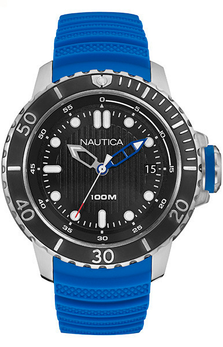 Часы наручные мужские Nautica, цвет: синий. NAD18517G