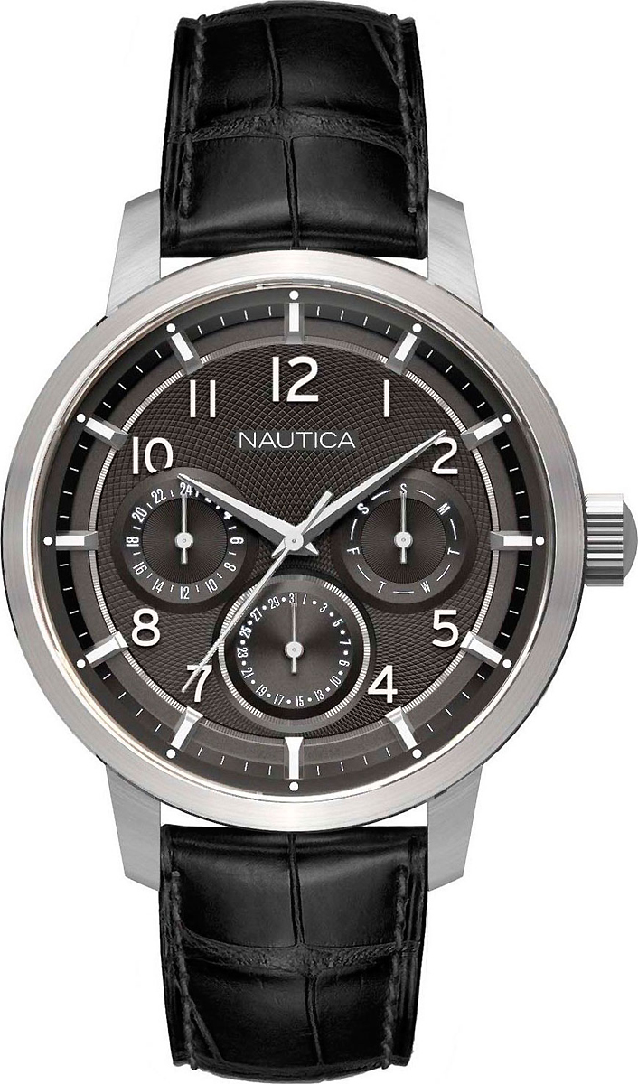 Часы наручные мужские Nautica, цвет: черный. NAD13545G