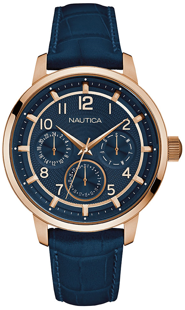 Часы наручные мужские Nautica, цвет: синий. NAD15523G