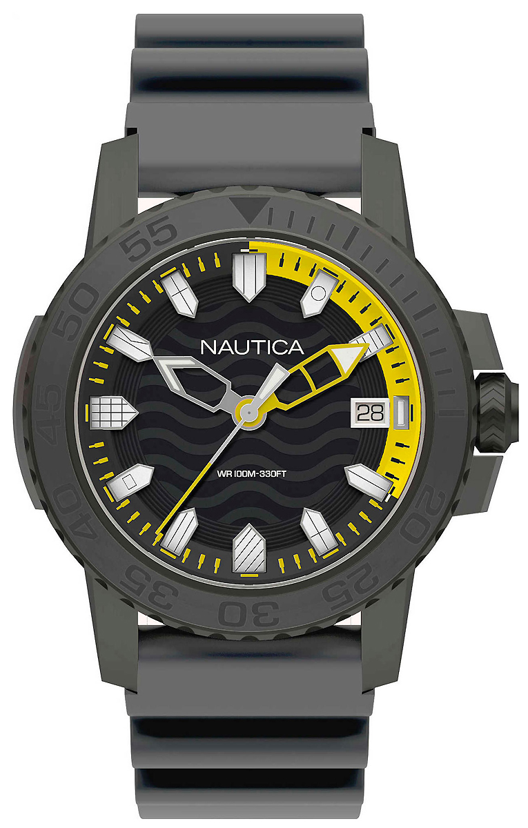 Часы наручные мужские Nautica, цвет: черный. NAPKYW004