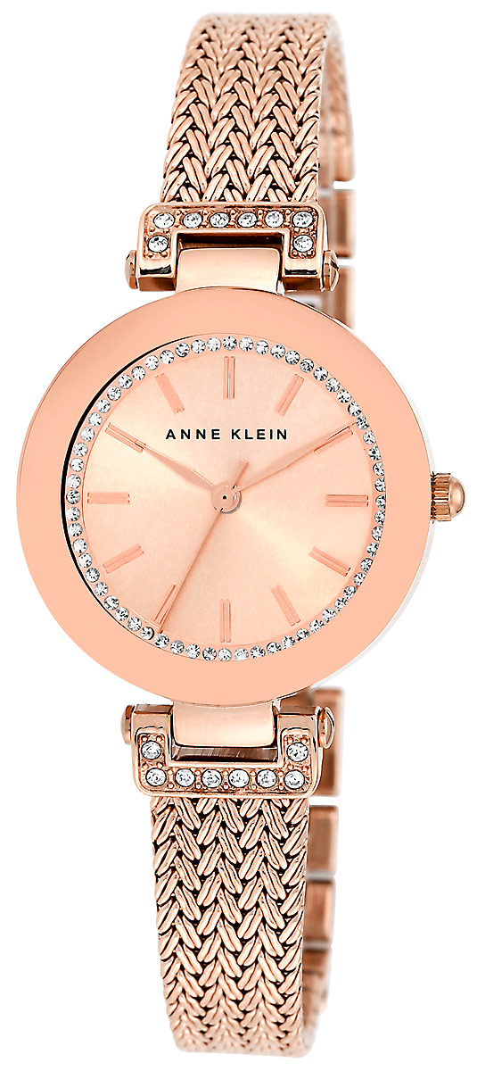 Часы наручные женские Anne Klein, цвет: розовое золото. 1906 RGRG