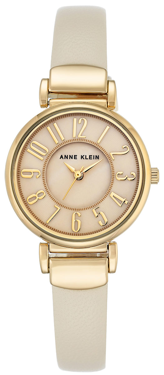 Часы наручные женские Anne Klein, цвет: слоновая кость, золотой. 2156 IMIV