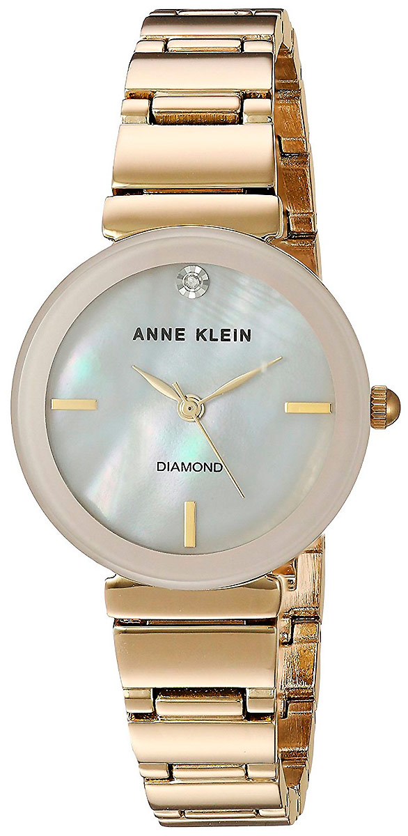 Часы наручные женские Anne Klein, цвет: золотистый. 2434 PMGB