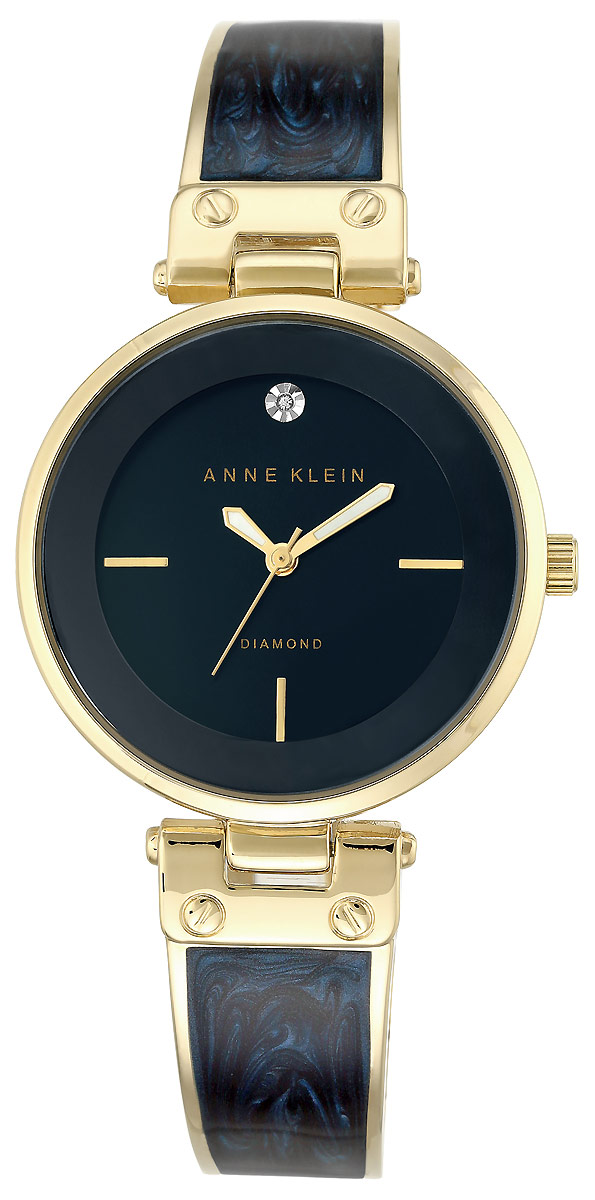 Часы наручные женские Anne Klein, цвет: синий, золотистый. 2512 NVGB