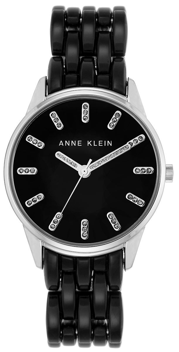Часы наручные женские Anne Klein, цвет: черный. 2617 BKSV