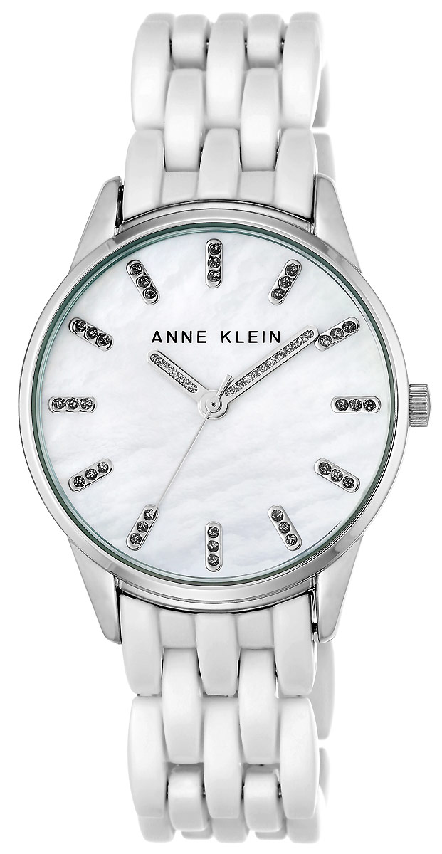 Часы наручные женские Anne Klein, цвет: белый. 2617 WTSV