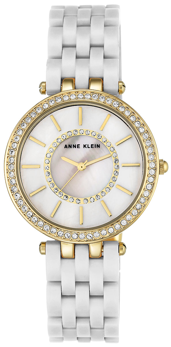 Часы наручные женские Anne Klein, цвет: белый. 2620 WTGB