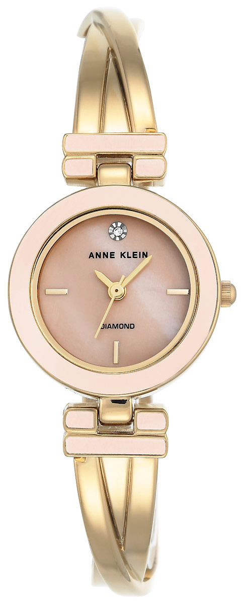 Часы наручные женские Anne Klein, цвет: золотой, светло-розовый. 2622 LPGB