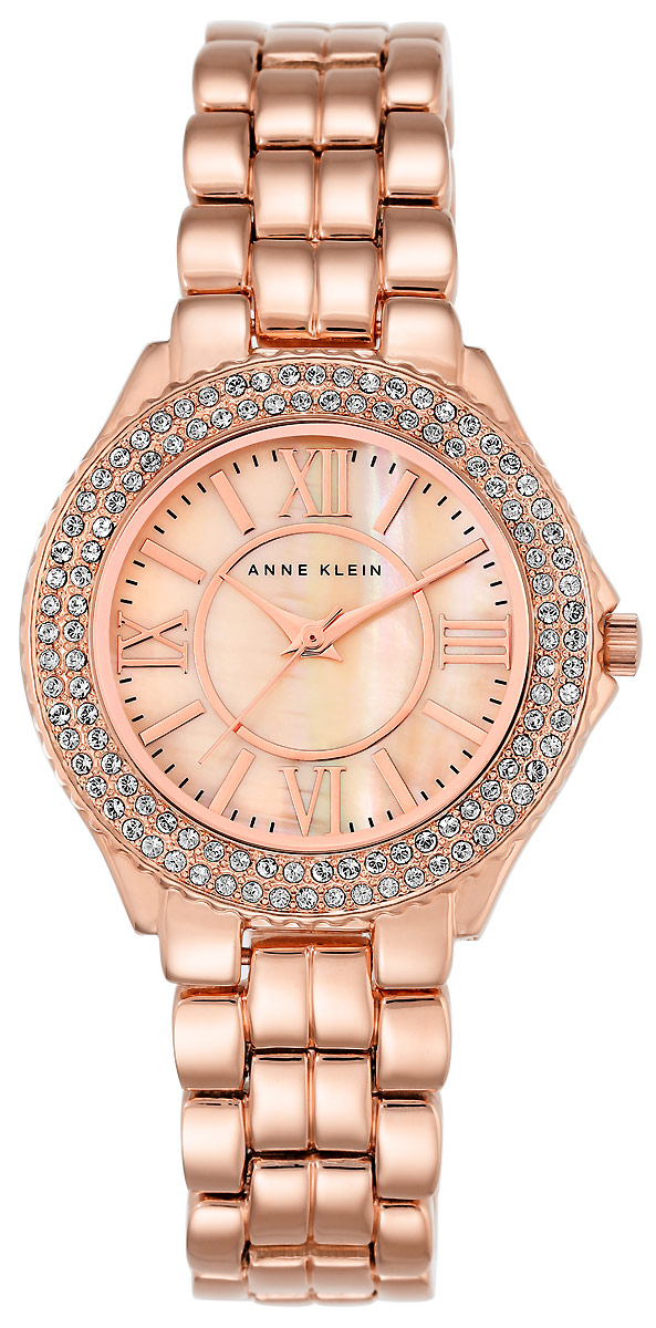 Часы наручные женские Anne Klein, цвет: розовое золото. 1462 RMRG