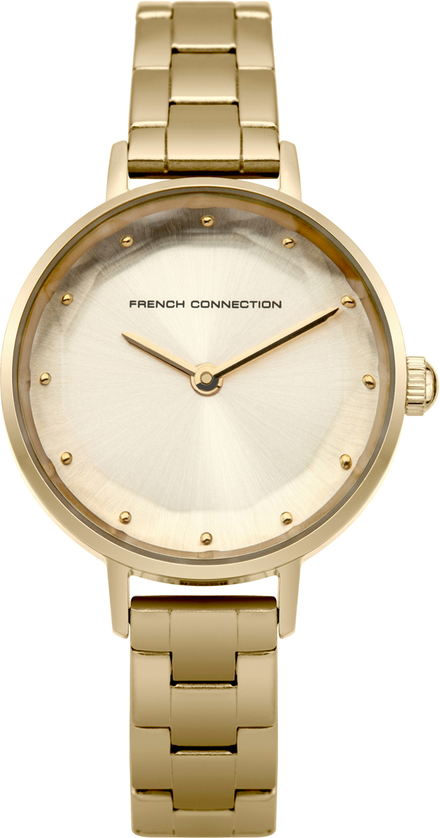 Часы наручные женские French Connection, цвет: золотистый. FC1275GM